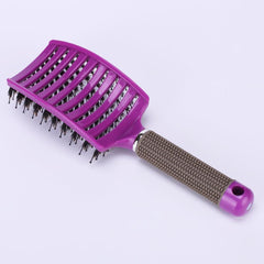 Curved Vented Styling Haarbürste mit Nylonstiften