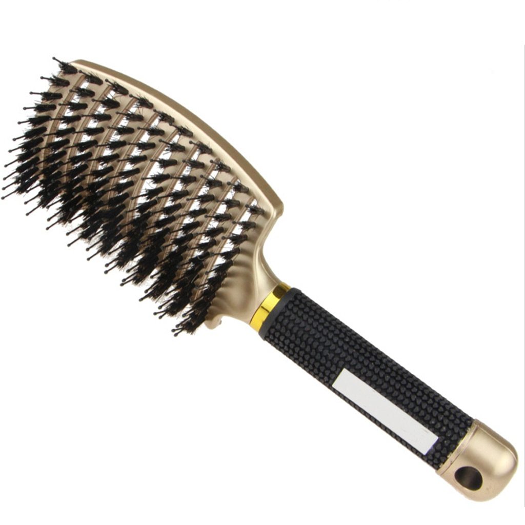 Curved Vented Styling Haarbürste mit Nylonstiften