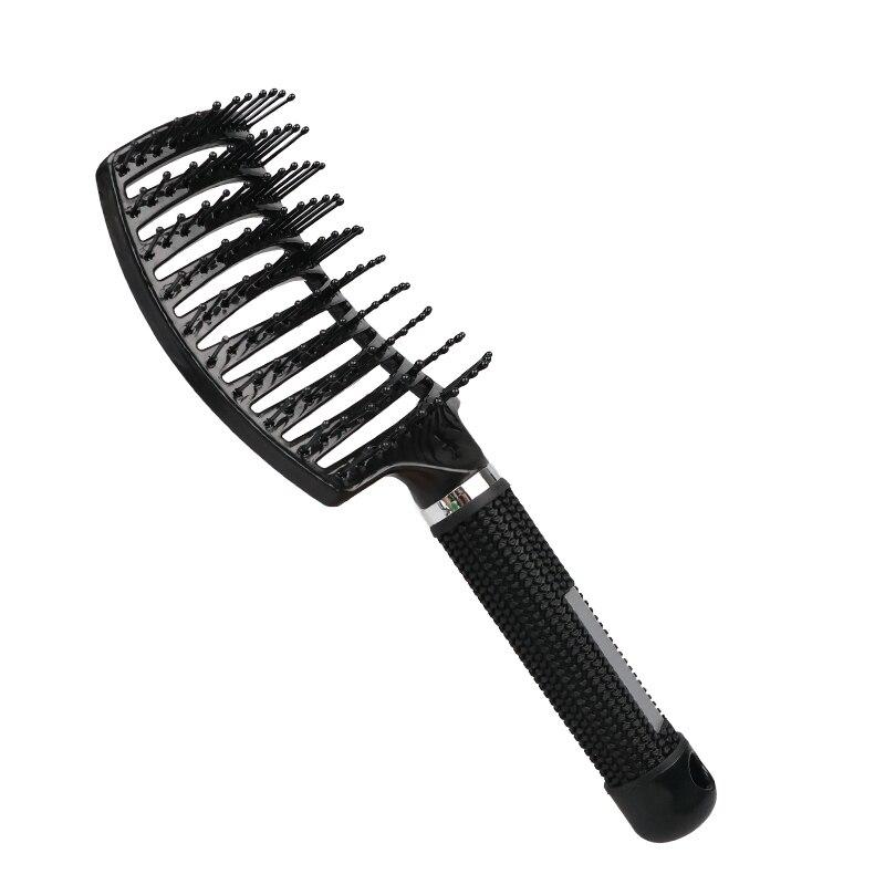 Curved Vented Styling Haarbürste mit Nylonstiften