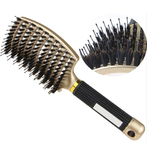 Curved Vented Styling Haarbürste mit Nylonstiften