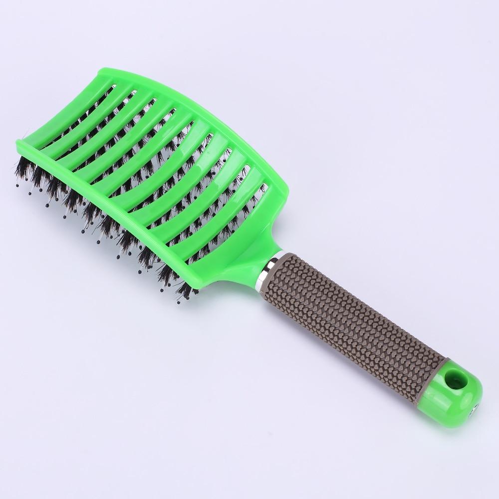 Curved Vented Styling Haarbürste mit Nylonstiften