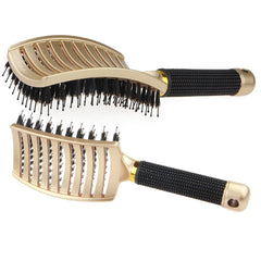 Curved Vented Styling Haarbürste mit Nylonstiften