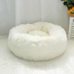 Donut Hundebett rund Hundekissen Hundesofa Katzenbett