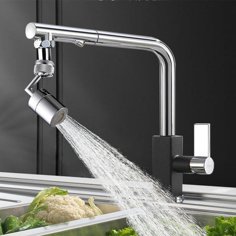 720° schwenkbarer Spritzfilter Wasserhahn, Waschen Bequemer