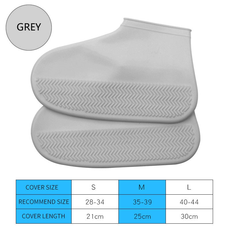 Unisex Wasserdichte Silikon Überschuhe