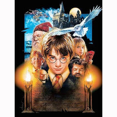 Diamanteffekt DIY 5D Painting/Stickerei Strass Glitzersteine Harry Potter Lord Voldemort