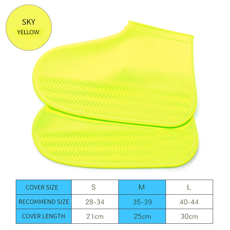 Unisex Wasserdichte Silikon Überschuhe