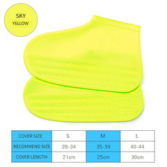Unisex Wasserdichte Silikon Überschuhe