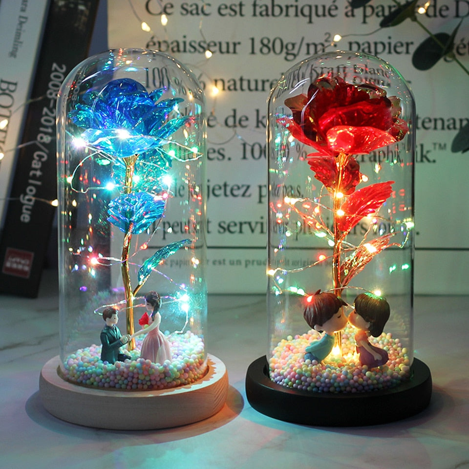 Galaxy Glitzernde Rose