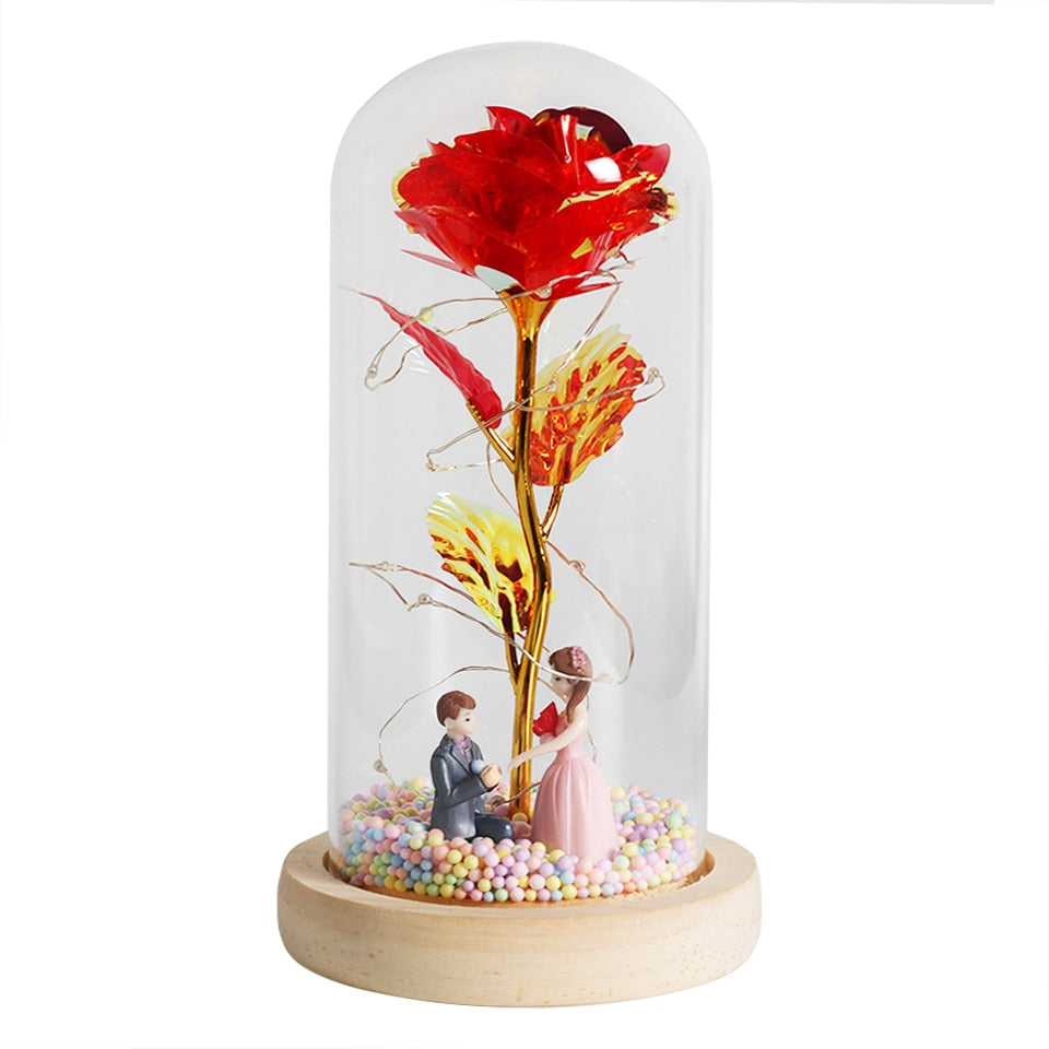 Galaxy Glitzernde Rose