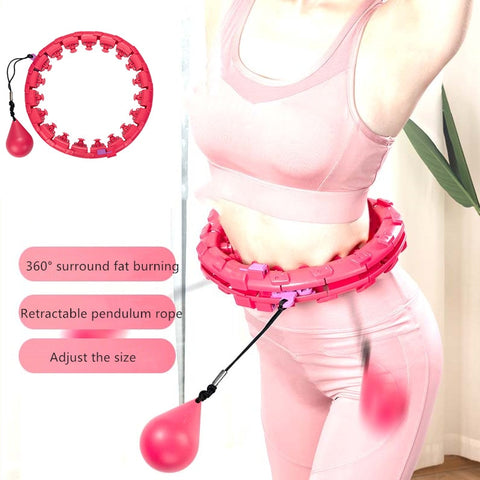 Intelligent Fitnessgeräte -- Breit Hula-Hoop mit Massagenoppen