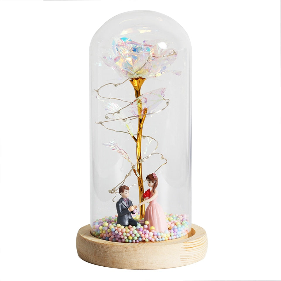 Galaxy Glitzernde Rose
