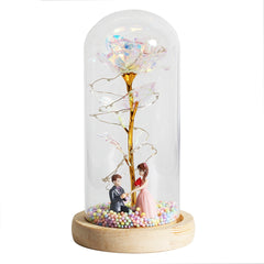 Galaxy Glitzernde Rose
