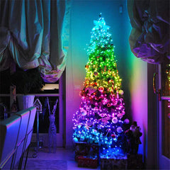 USB LED Bluetooth Lichterkette Weihnachtsbaumdekoration