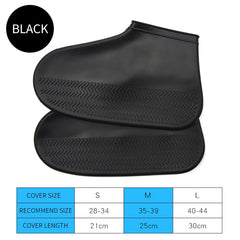 Unisex Wasserdichte Silikon Überschuhe