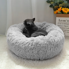 Donut Hundebett rund Hundekissen Hundesofa Katzenbett