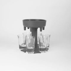 Weinspender Halter mit/ohne 6 Gläsern
