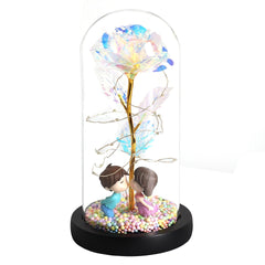 Galaxy Glitzernde Rose