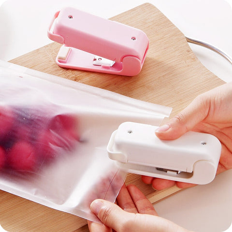 2-IN-1 Tragbarer Taschendichter, Mini Haushalt Versiegelungsmaschine