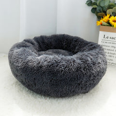 Donut Hundebett rund Hundekissen Hundesofa Katzenbett