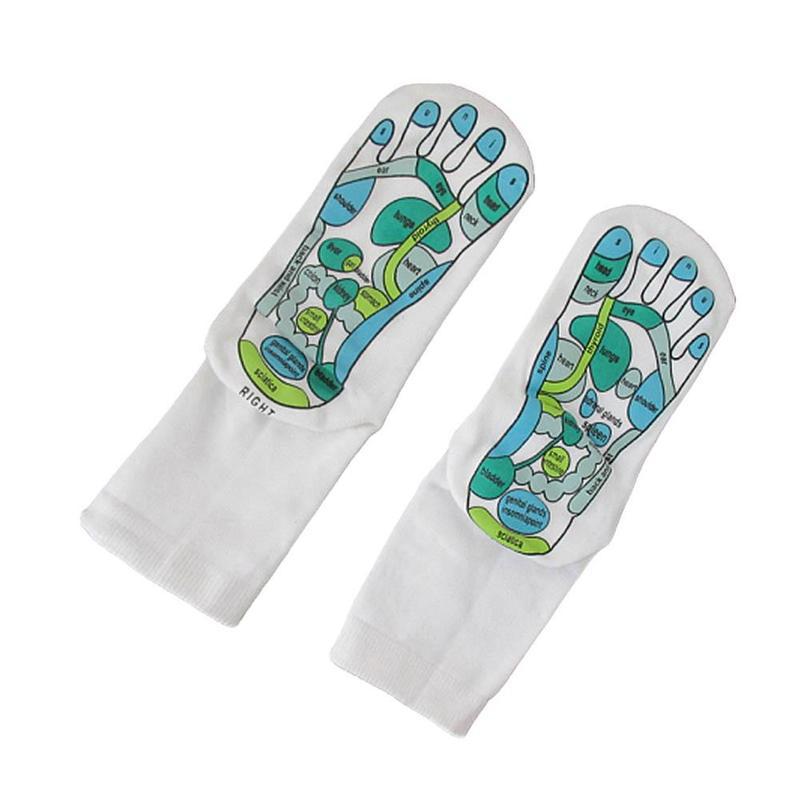 1 Paar Akupressursocken für Fußreflexzonenmassage