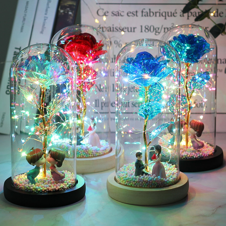 Galaxy Glitzernde Rose