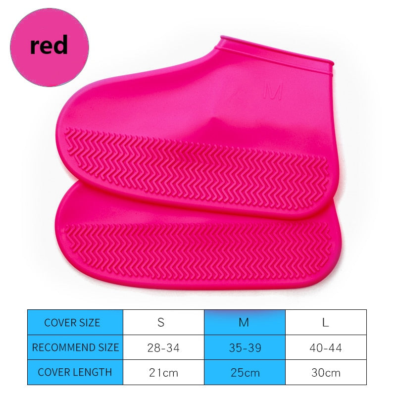 Unisex Wasserdichte Silikon Überschuhe