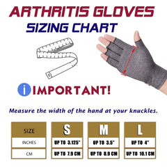 Baumwolle Handschuhe mit Druck gegen Arthritis