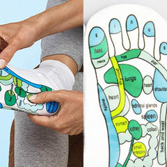 1 Paar Akupressursocken für Fußreflexzonenmassage