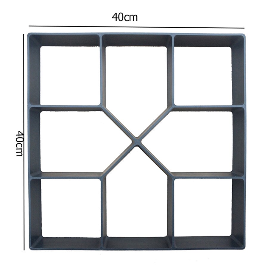 Garten DIY Kunststoff Wegmacher Gehweg Modell Beton