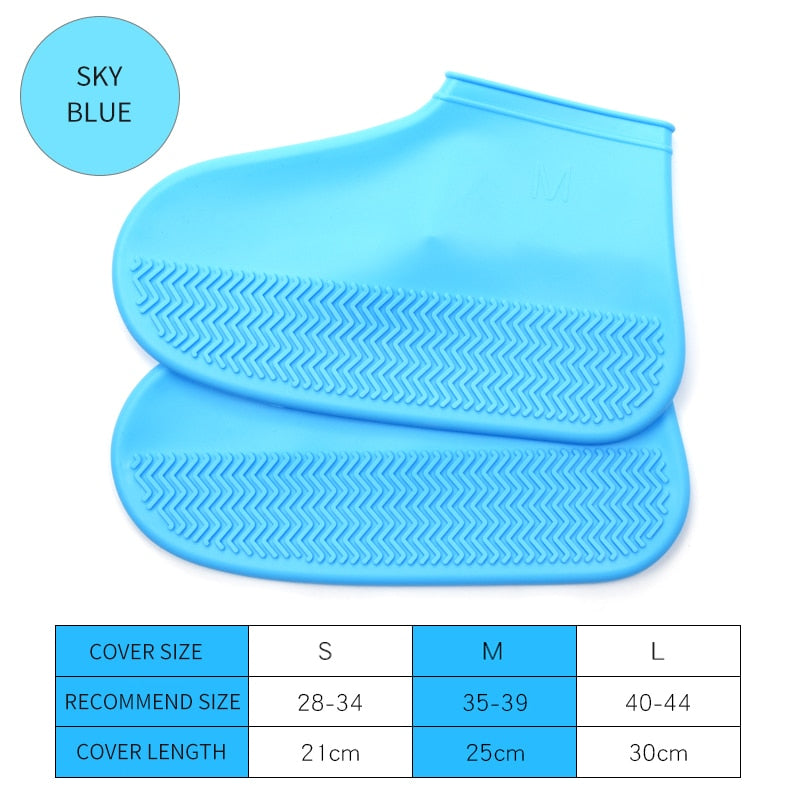 Unisex Wasserdichte Silikon Überschuhe