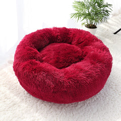 Donut Hundebett rund Hundekissen Hundesofa Katzenbett
