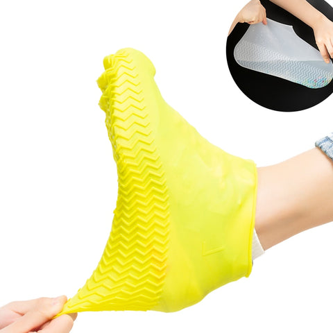 Unisex Wasserdichte Silikon Überschuhe