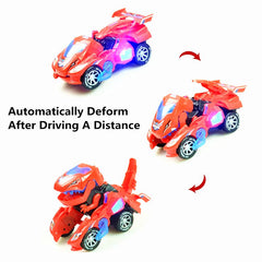 Transformierendes Dinosaurier-LED-Auto Spielzeug