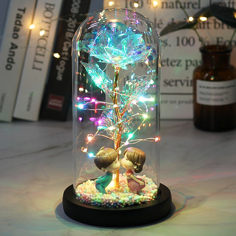 Galaxy Glitzernde Rose