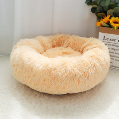 Donut Hundebett rund Hundekissen Hundesofa Katzenbett