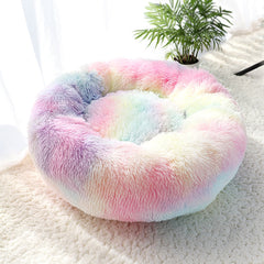 Donut Hundebett rund Hundekissen Hundesofa Katzenbett