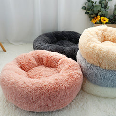 Donut Hundebett rund Hundekissen Hundesofa Katzenbett