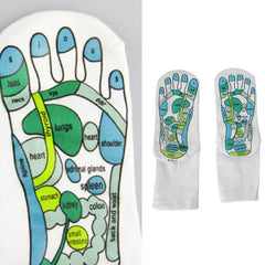 1 Paar Akupressursocken für Fußreflexzonenmassage
