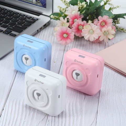 Mini Handydrucker Fotodrucker Thermodrucker Bildetikett